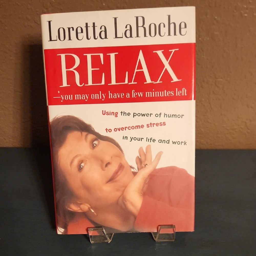 Loretta LaRoche Relax Book - Signed Copy